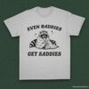 Even Baddies Get Saddies Funny Adhd Raccoon Shirt Sport Grey S 1 1