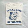 Feral Girl Summer Opossum T Shirt Natural S 1 1