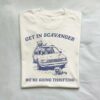 Get In Scavanger We Are Going Thrifting Retro T shirt Natural S 1 1